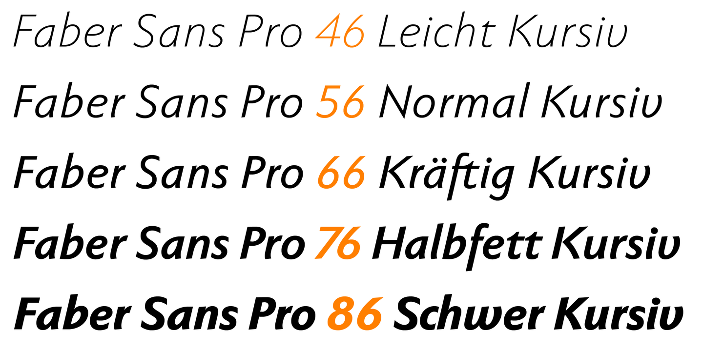 Пример шрифта Faber Sans Pro #9
